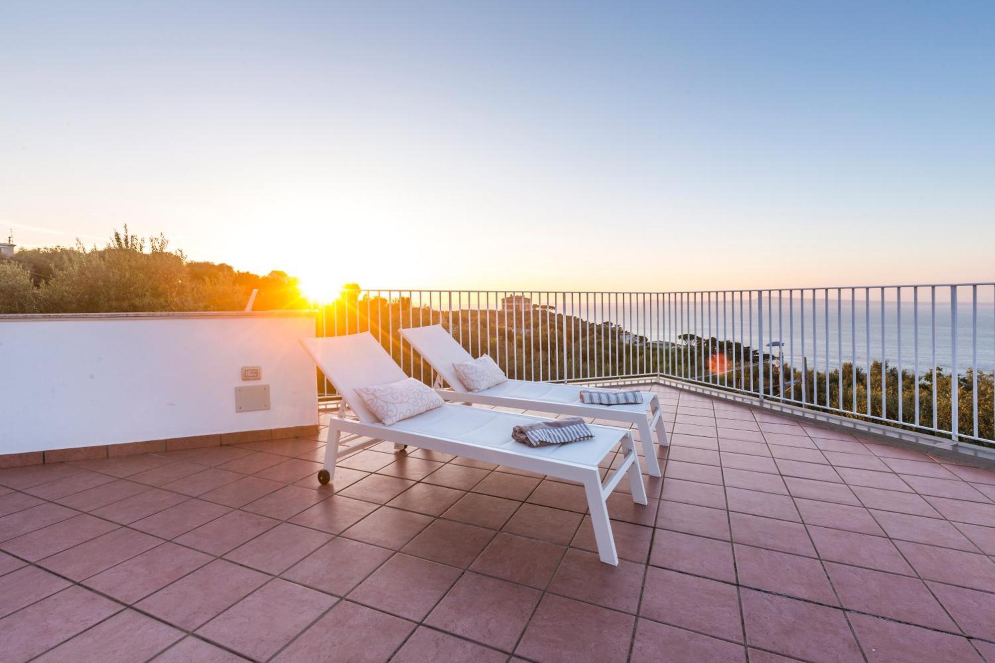 소렌토 La Terrazza Sul Golfo 빌라 외부 사진