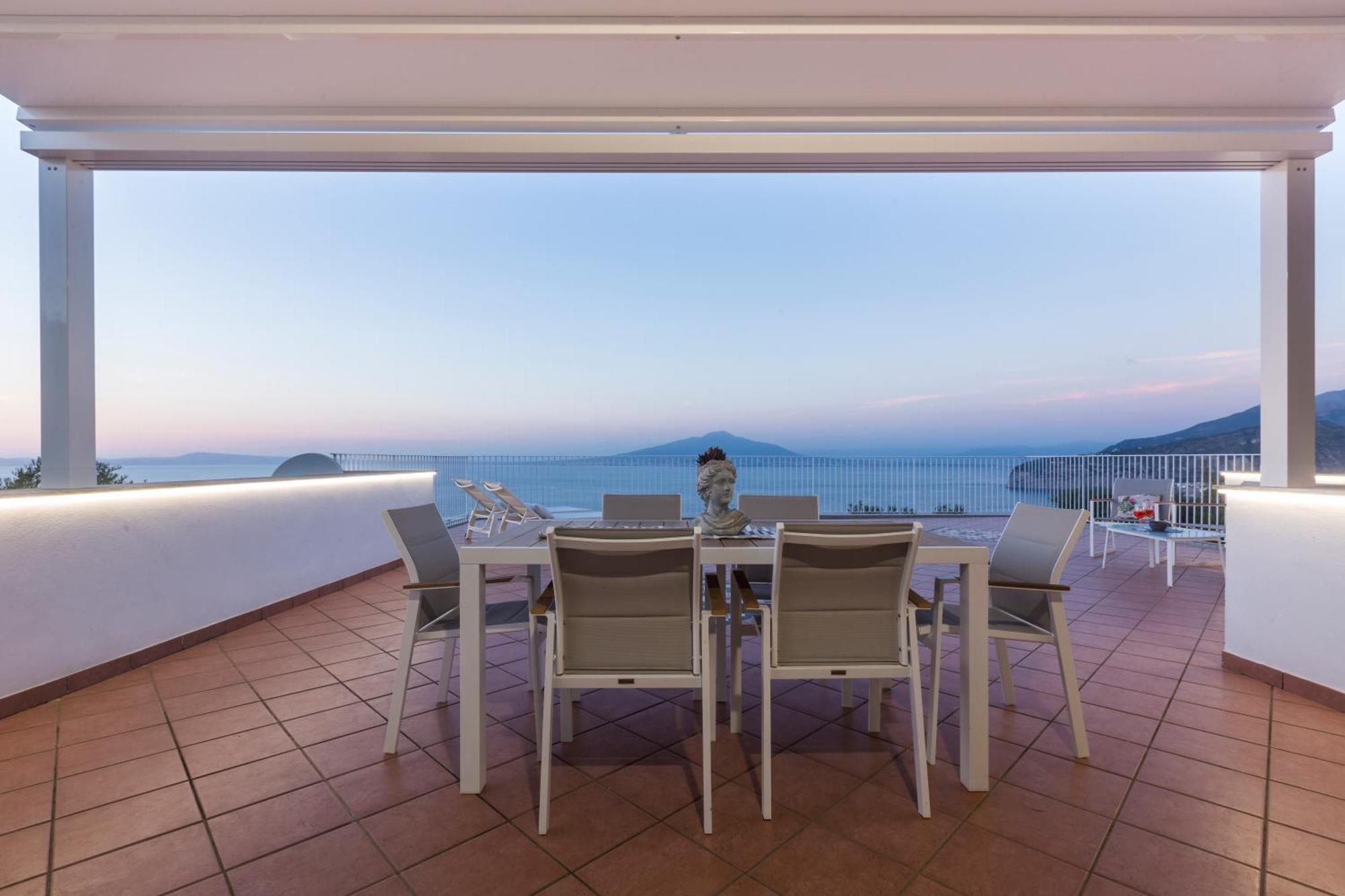 소렌토 La Terrazza Sul Golfo 빌라 외부 사진