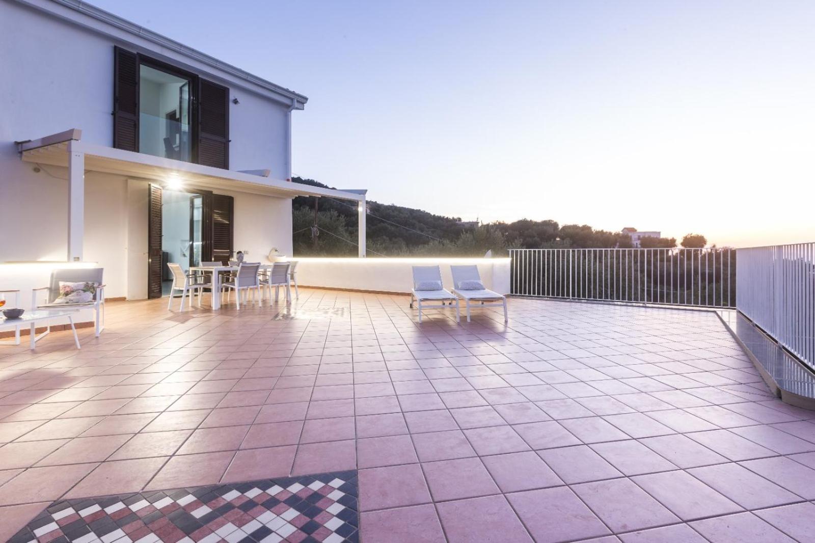 소렌토 La Terrazza Sul Golfo 빌라 외부 사진